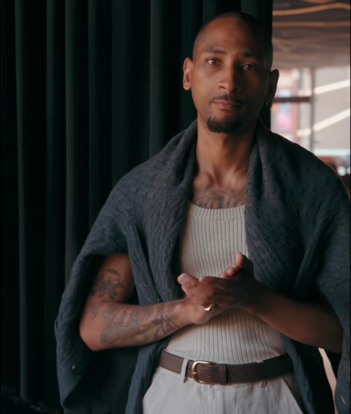 Shepard’s Ash Wool Cardigan