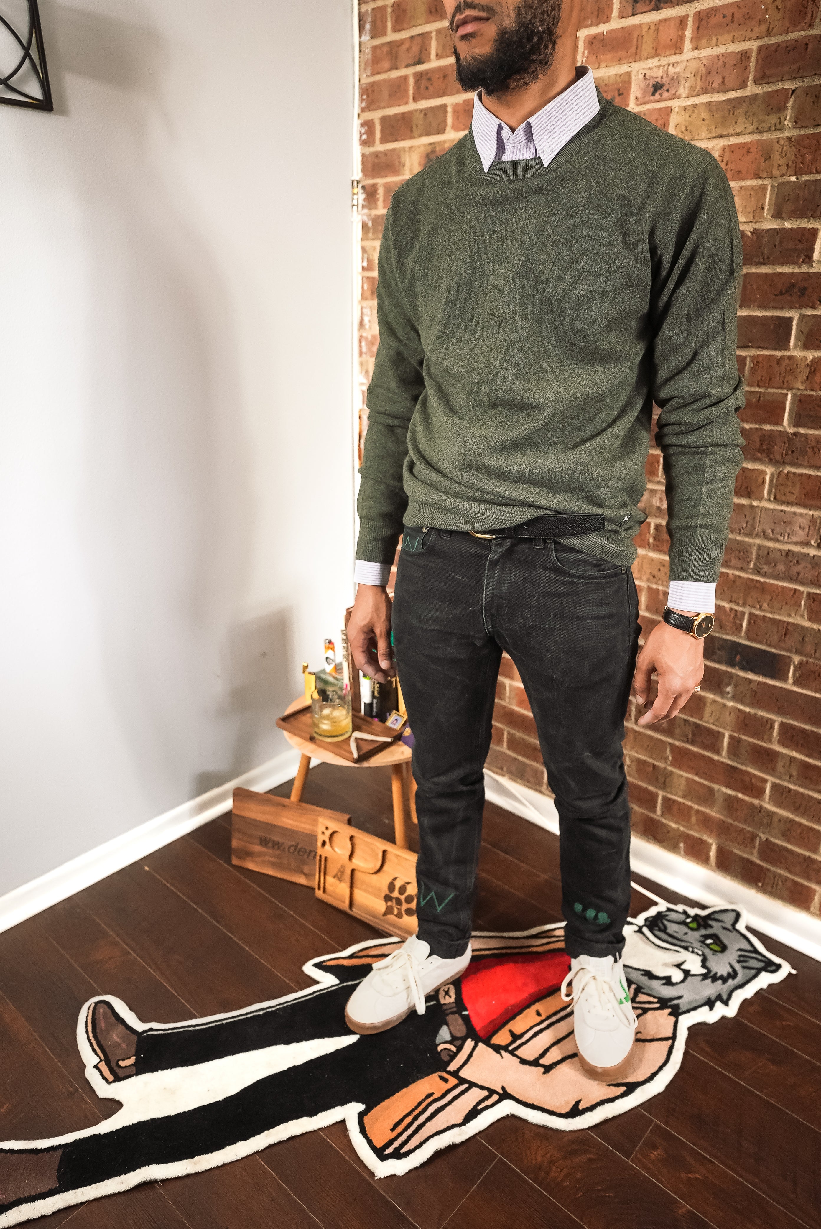 Jen’s Green Standard Cashmere