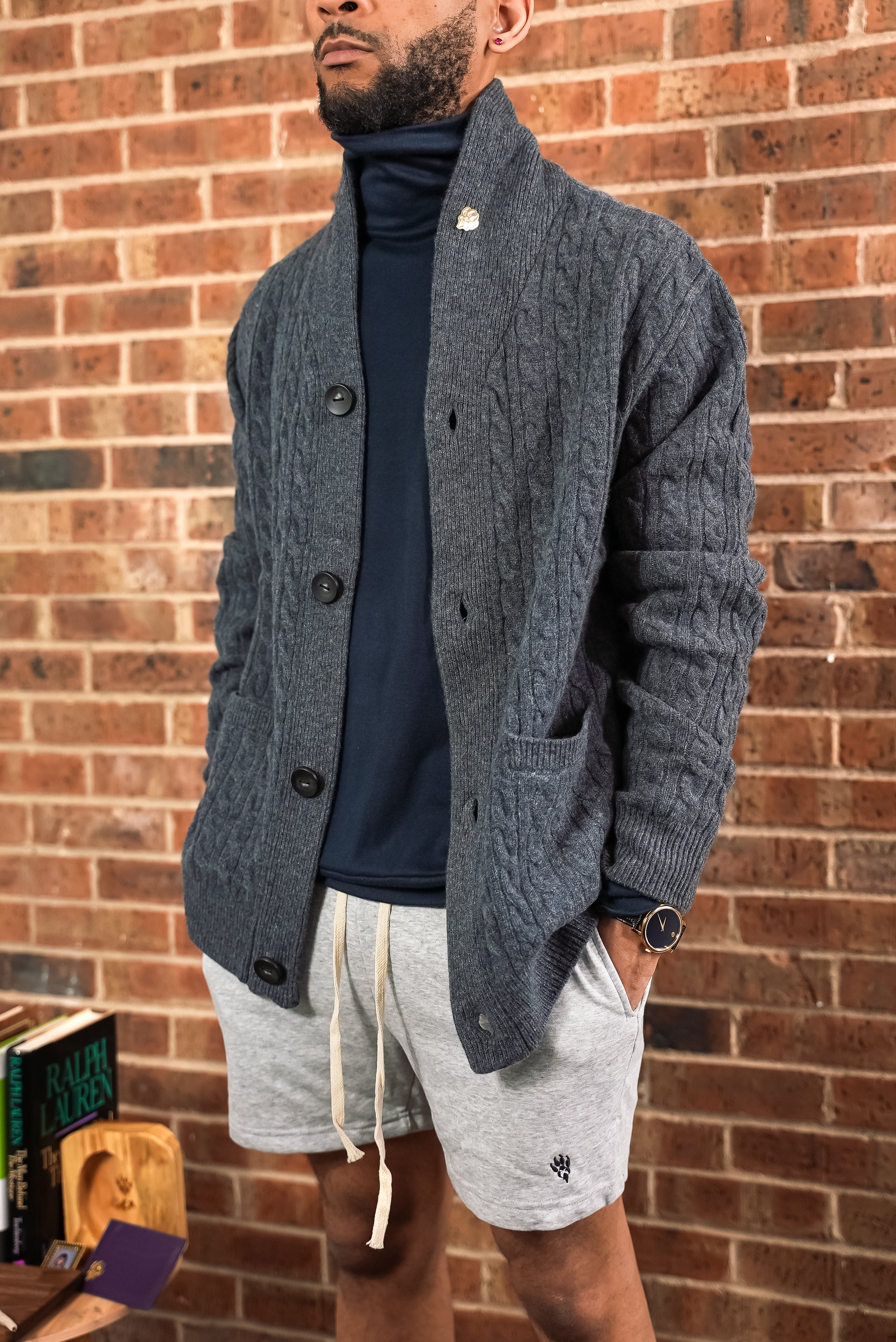 Shepard’s Ash Wool Cardigan
