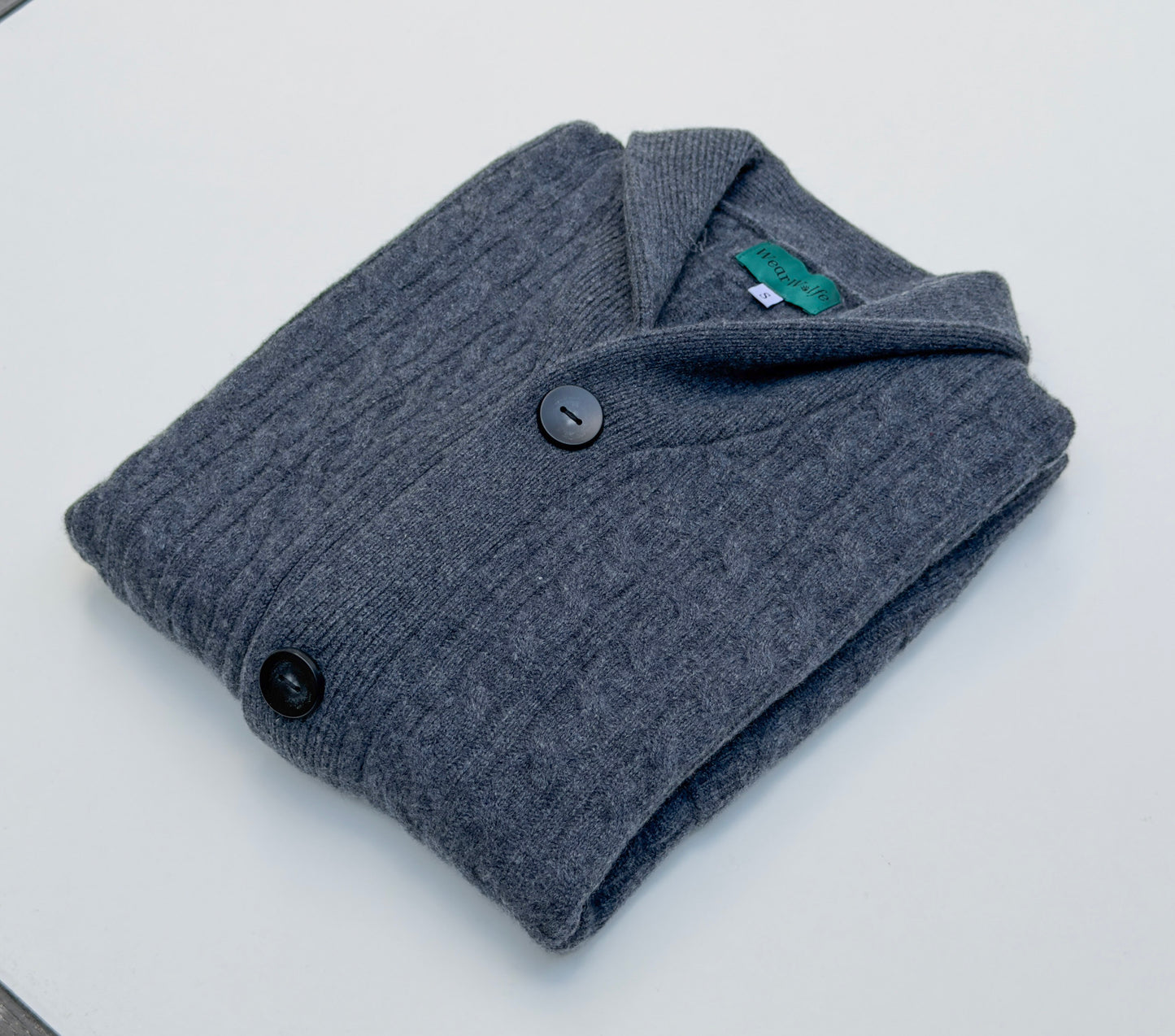 Shepard’s Ash Wool Cardigan