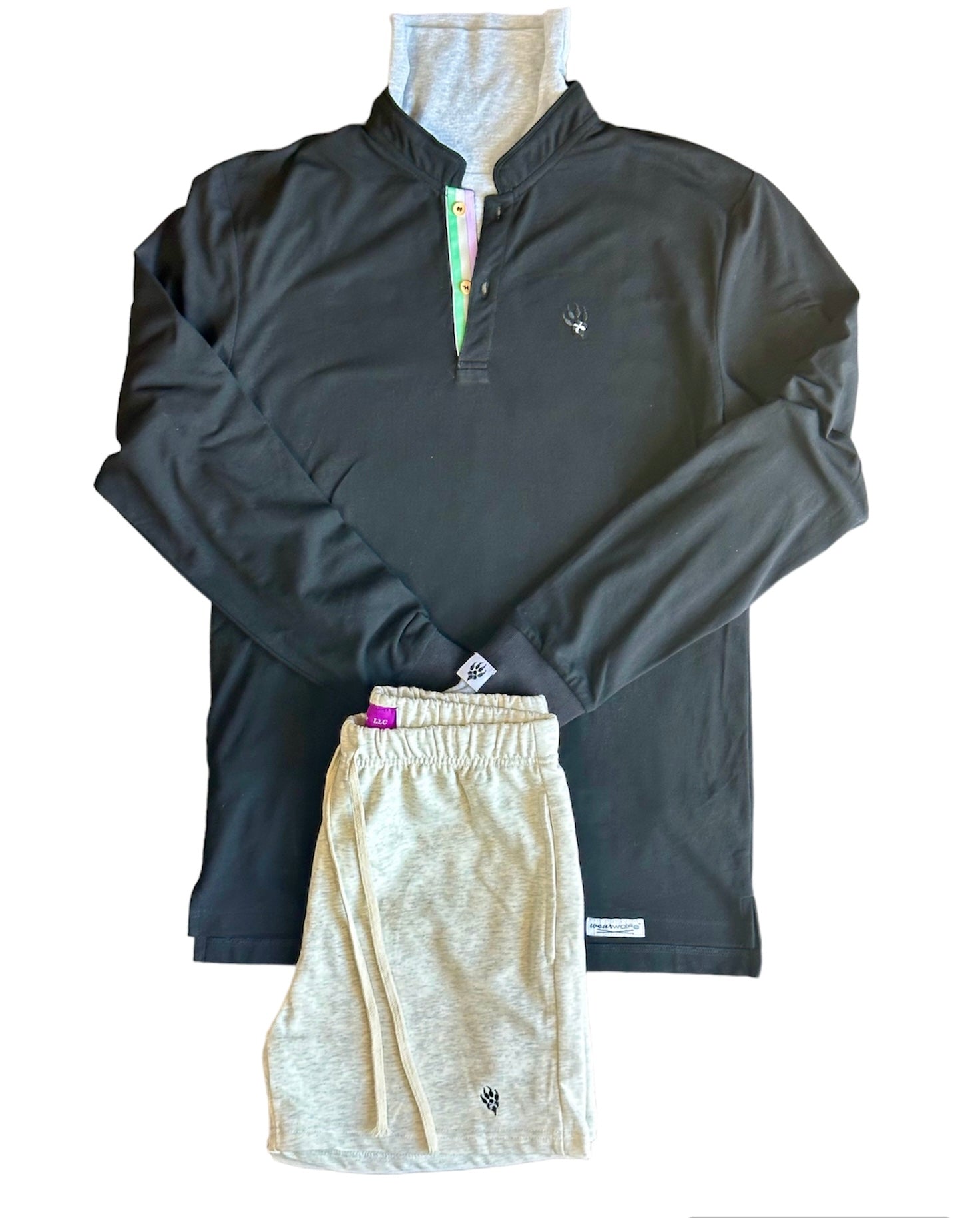 Regal Paw Shorts Stone Slate