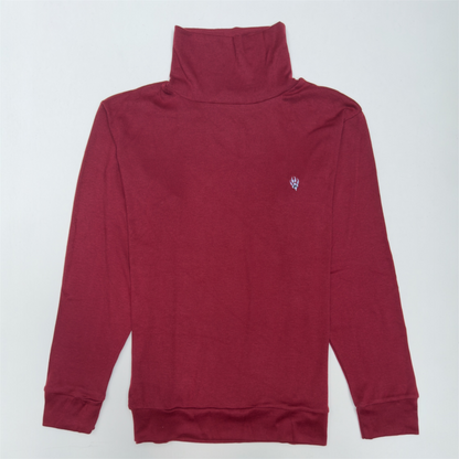 Heritage Crimson Turtleneck